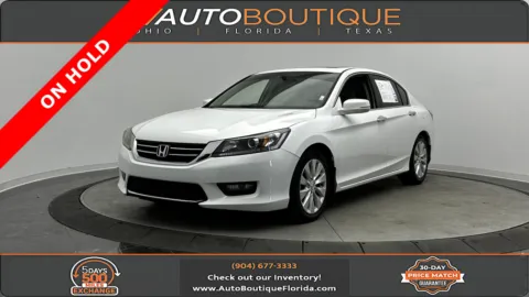 White 2015 Honda Accord Sedan EX-L for sale in Jacksonville, FL