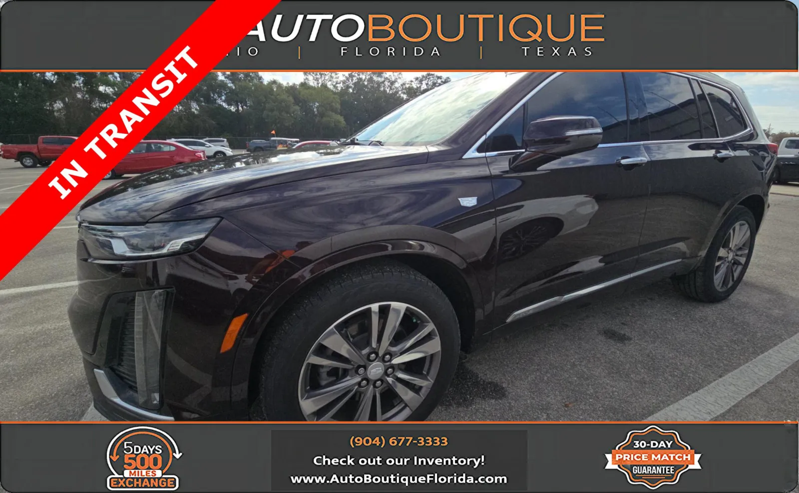 Red 2021 Cadillac XT6 Premium Luxury for sale in Jacksonville, FL