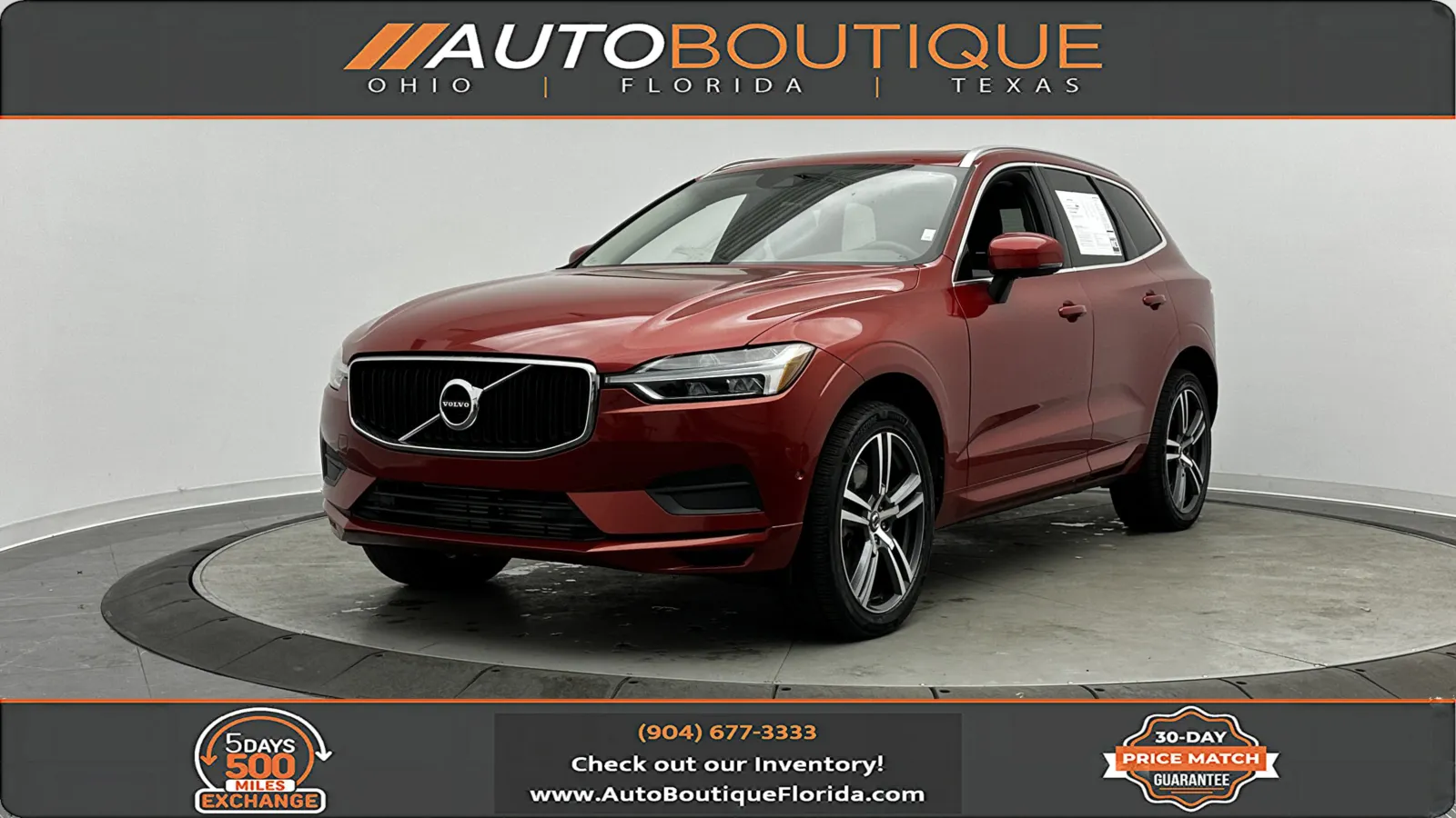 Red 2019 Volvo XC60 Momentum for sale in Jacksonville, FL