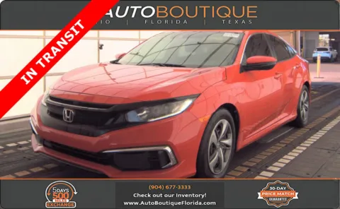 White 2021 Honda Civic Sedan LX for sale in Jacksonville, FL