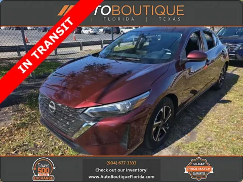 Red 2025 Nissan Sentra SV for sale in Jacksonville, FL