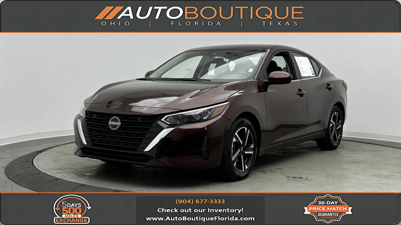 Red 2025 Nissan Sentra SV for sale in Jacksonville, FL