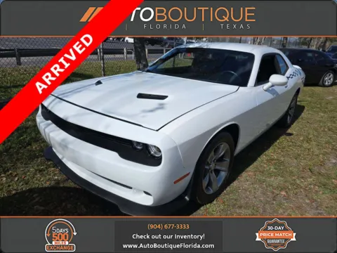 White 2019 Dodge Challenger SXT for sale in Jacksonville, FL
