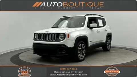 White 2017 Jeep Renegade Latitude for sale in Jacksonville, FL