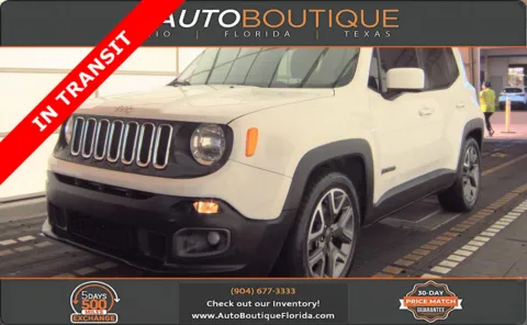 White 2017 Jeep Renegade Latitude for sale in Jacksonville, FL