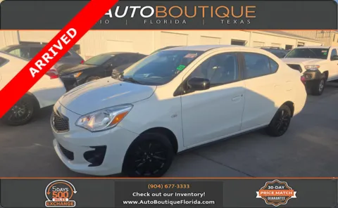 White 2020 Mitsubishi Mirage G4 LE for sale in Jacksonville, FL
