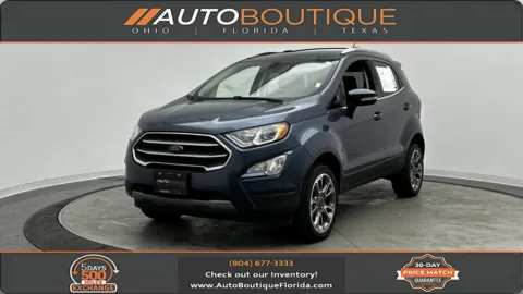 Red 2021 Ford EcoSport Titanium for sale in Jacksonville, FL
