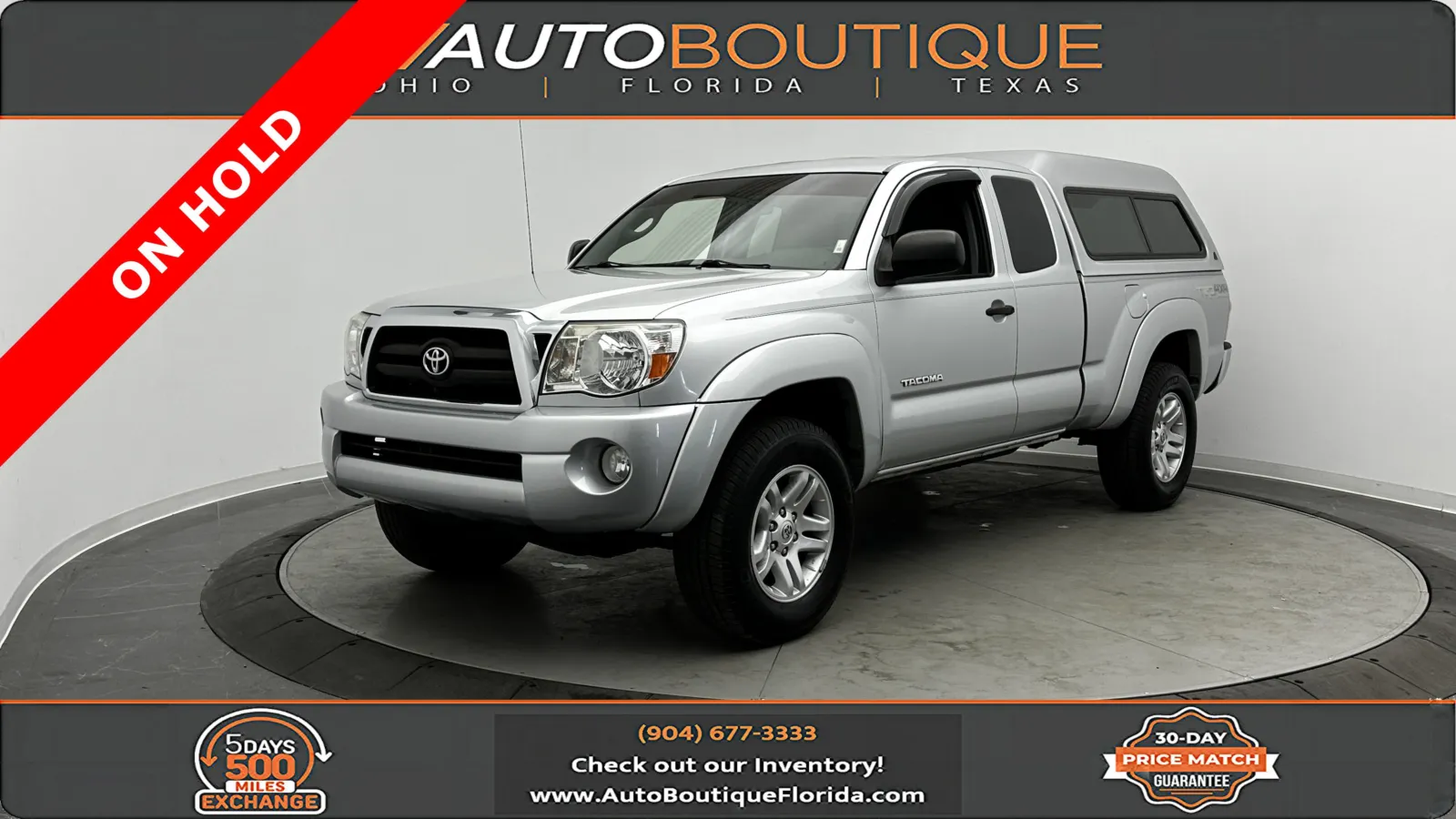 Red 2005 Toyota Tacoma V6 for sale in Jacksonville, FL