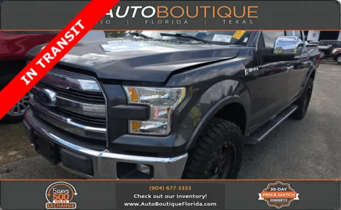Gray 2016 Ford F-150 Lariat for sale in Jacksonville, FL