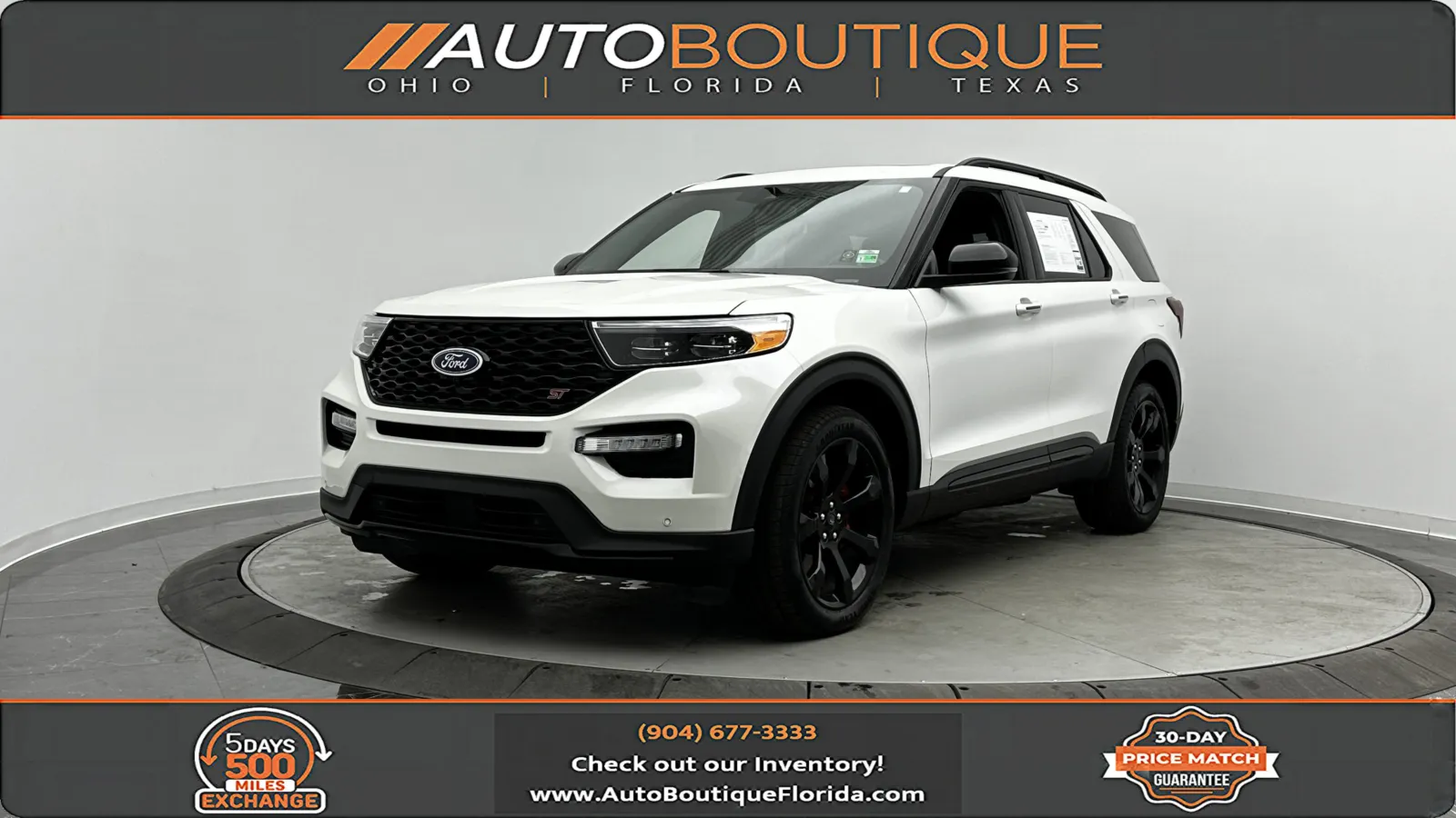 Blue 2023 Ford Explorer ST for sale in Jacksonville, FL