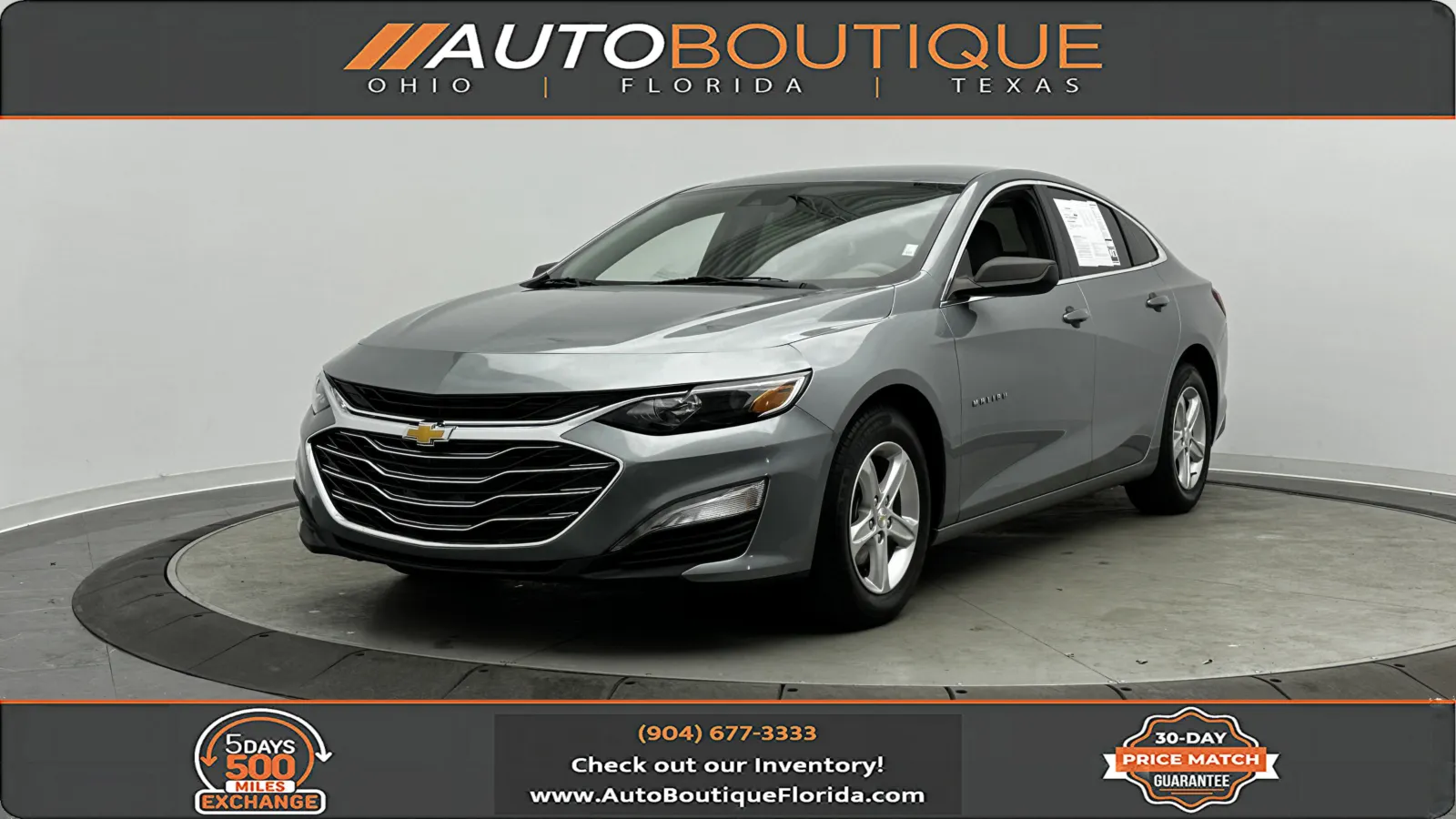 Gray 2023 Chevrolet Malibu LS for sale in Jacksonville, FL