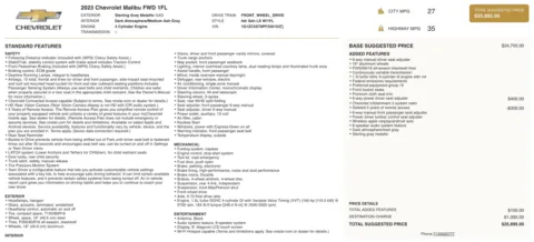 More photos of 2023 Chevrolet Malibu LS at Auto Boutique Florida, FL