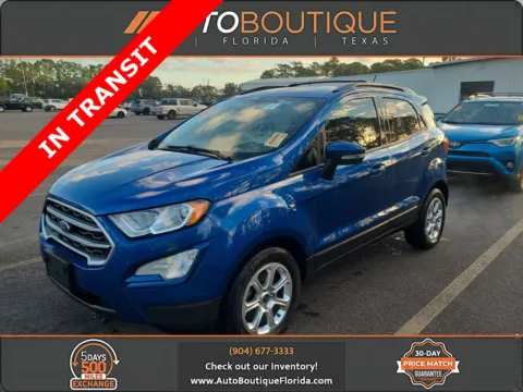 Blue 2020 Ford EcoSport SE for sale in Jacksonville, FL