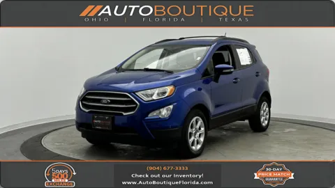 Blue 2020 Ford EcoSport SE for sale in Jacksonville, FL
