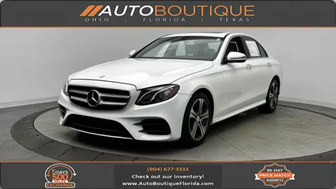 White 2017 Mercedes-Benz E-Class E 300 Sport for sale in Jacksonville, FL