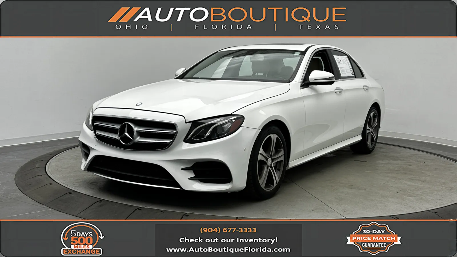 2017 Mercedes-Benz E-Class E 300 Sport for sale in Jacksonville, FL