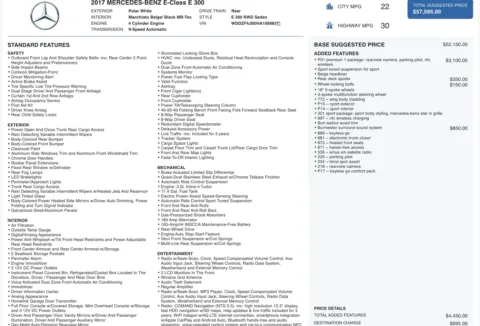 Photos of 2017 Mercedes-Benz E-Class E 300 Sport for sale in Jacksonville, FL at Auto Boutique Florida