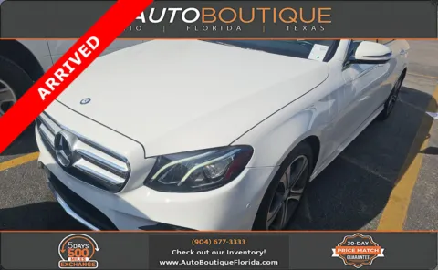 White 2017 Mercedes-Benz E-Class E 300 Sport for sale in Jacksonville, FL