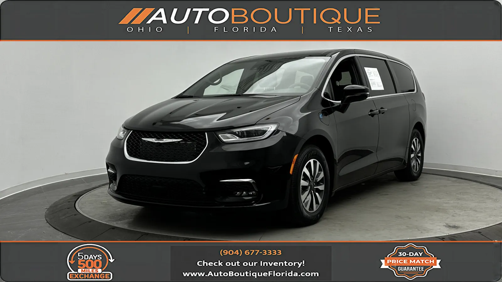 Black 2025 Chrysler Pacifica Hybrid Select for sale in Jacksonville, FL