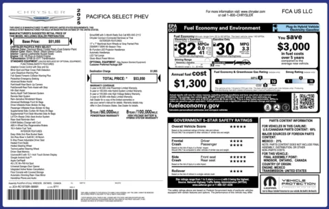 More photos of 2025 Chrysler Pacifica Hybrid Select at Auto Boutique Florida, FL