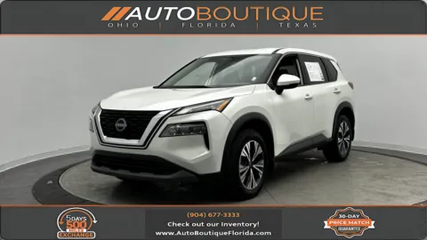 White 2022 Nissan Rogue SV for sale in Jacksonville, FL