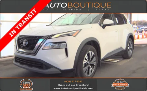 White 2022 Nissan Rogue SV for sale in Jacksonville, FL