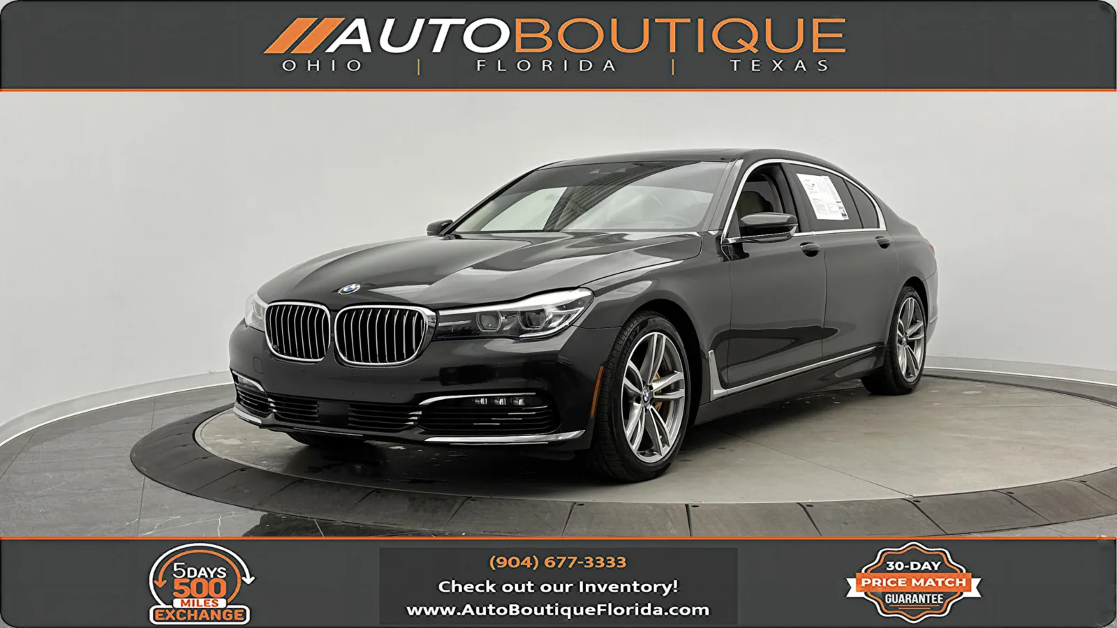 2016 BMW 7 Series 740i for sale in Jacksonville, FL