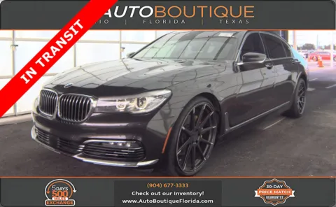 Brown 2016 BMW 7 Series 740i for sale in Jacksonville, FL