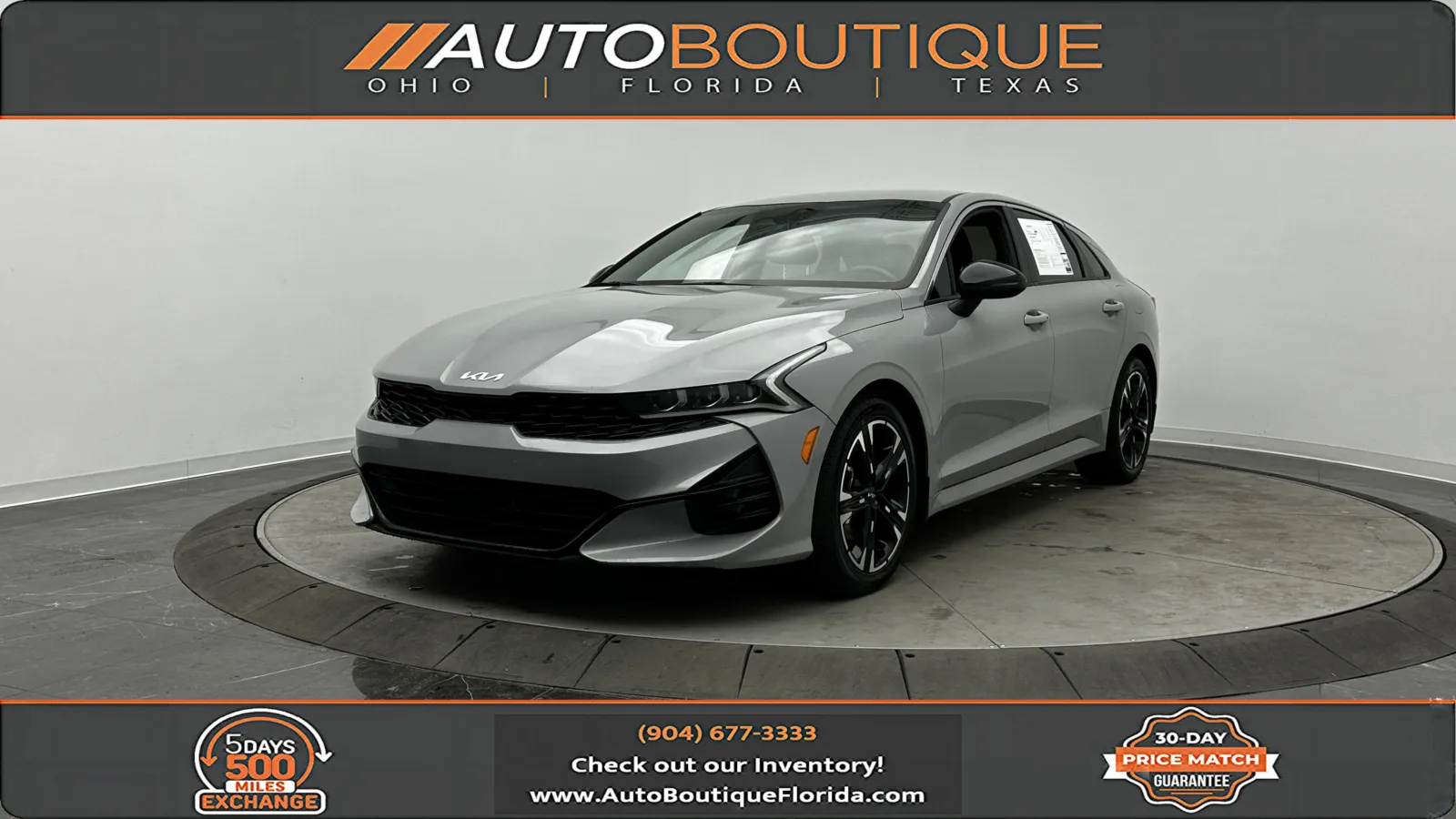 Gray 2023 Kia K5 GT-Line for sale in Jacksonville, FL