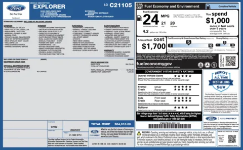 Photos of 2020 Ford Explorer for sale in Jacksonville, FL at Auto Boutique Florida