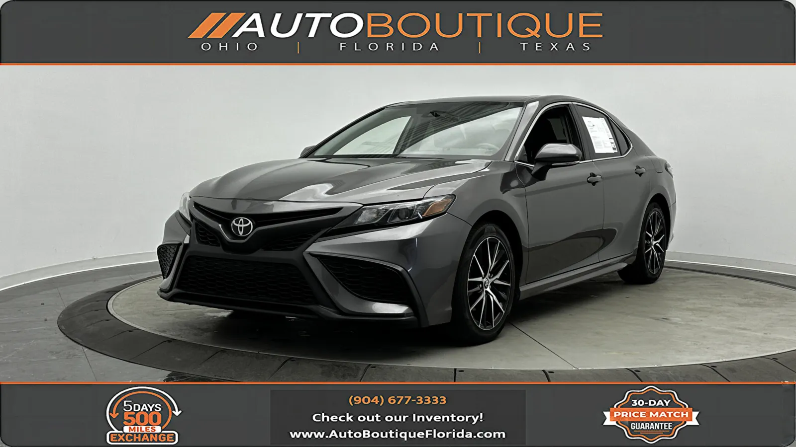 Gray 2023 Toyota Camry SE for sale in Jacksonville, FL