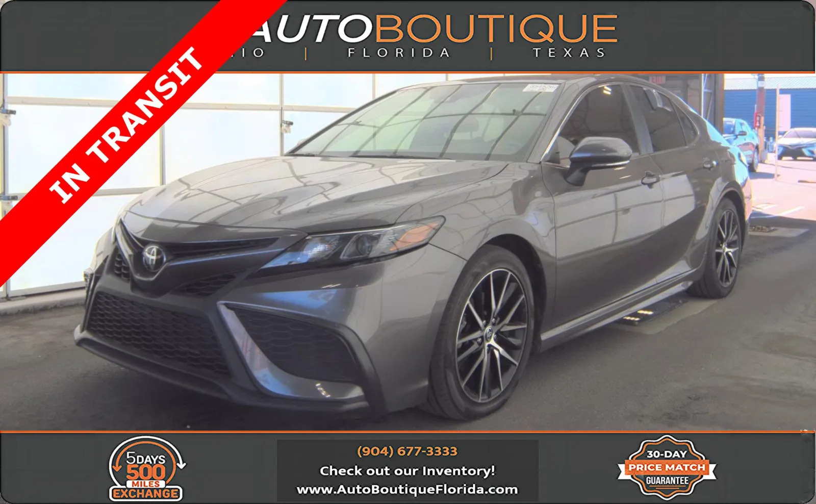 Gray 2023 Toyota Camry SE for sale in Jacksonville, FL