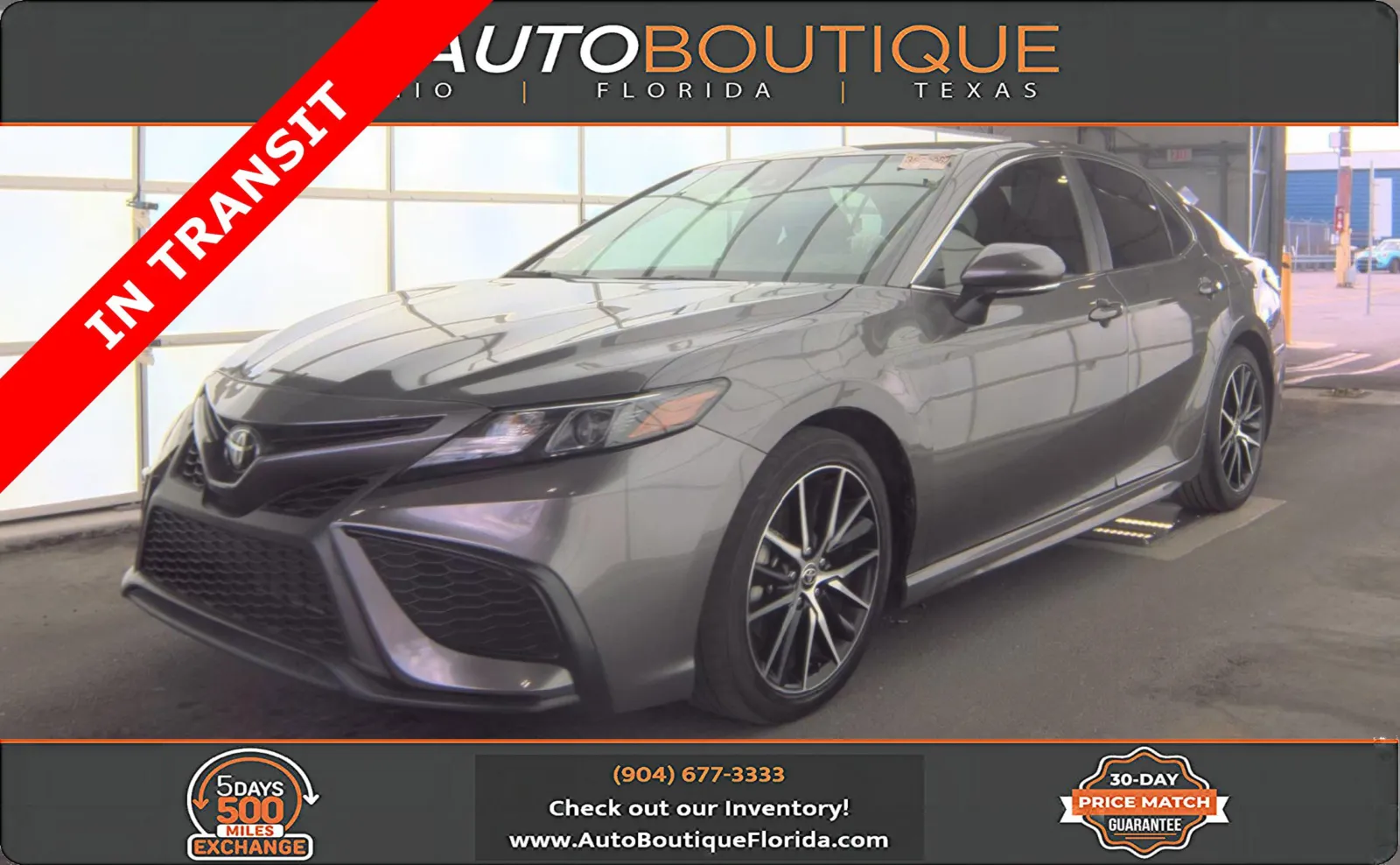 Gray 2024 Toyota Camry SE for sale in Jacksonville, FL