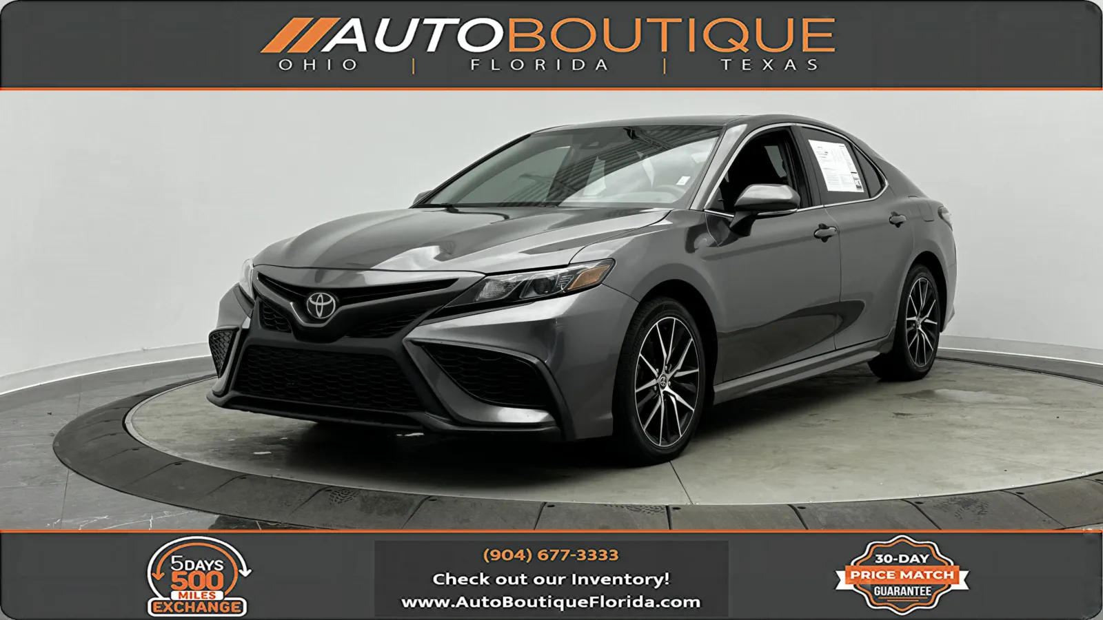 Gray 2024 Toyota Camry SE for sale in Jacksonville, FL