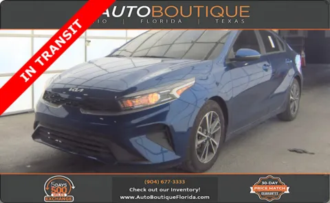 Blue 2023 Kia Forte LXS for sale in Jacksonville, FL