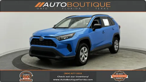Blue 2019 Toyota RAV4 LE for sale in Jacksonville, FL