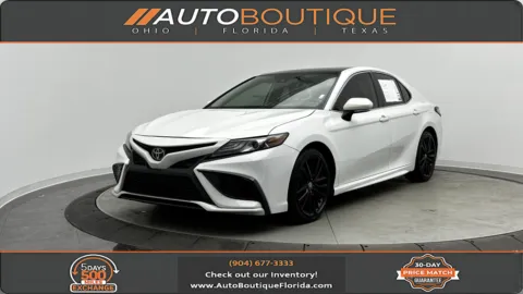 White 2022 Toyota Camry XSE for sale in Jacksonville, FL