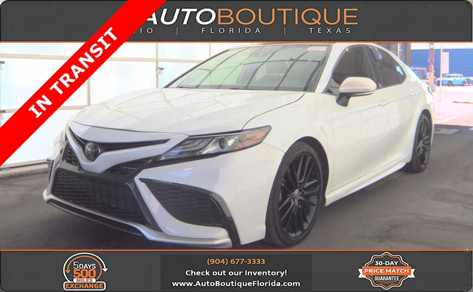 White 2022 Toyota Camry XSE for sale in Jacksonville, FL