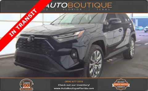 Black 2022 Toyota RAV4 XLE Premium for sale in Jacksonville, FL