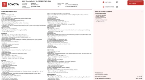 Photos of 2022 Toyota RAV4 XLE Premium for sale in Jacksonville, FL at Auto Boutique Florida