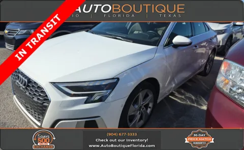 White 2023 Audi A3 Premium for sale in Jacksonville, FL
