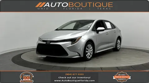 Silver 2022 Toyota Corolla LE for sale in Jacksonville, FL