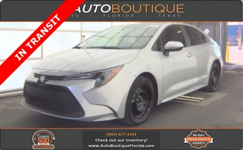Silver 2022 Toyota Corolla LE for sale in Jacksonville, FL