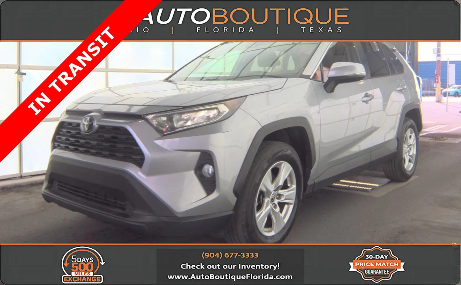 Silver 2021 Toyota RAV4 XLE for sale in Jacksonville, FL