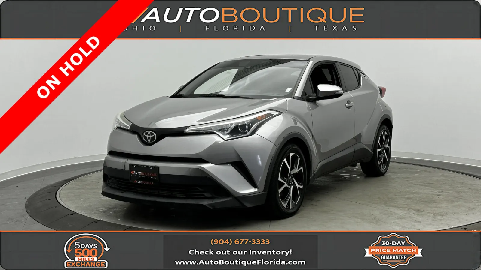 Gray 2018 Toyota C-HR XLE for sale in Jacksonville, FL