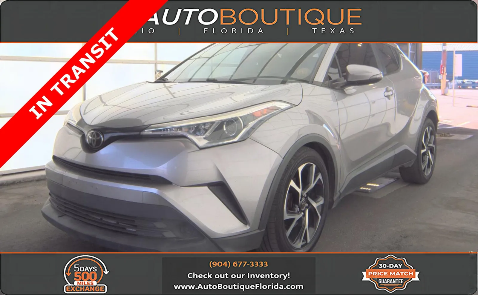 Gray 2018 Toyota C-HR XLE for sale in Jacksonville, FL