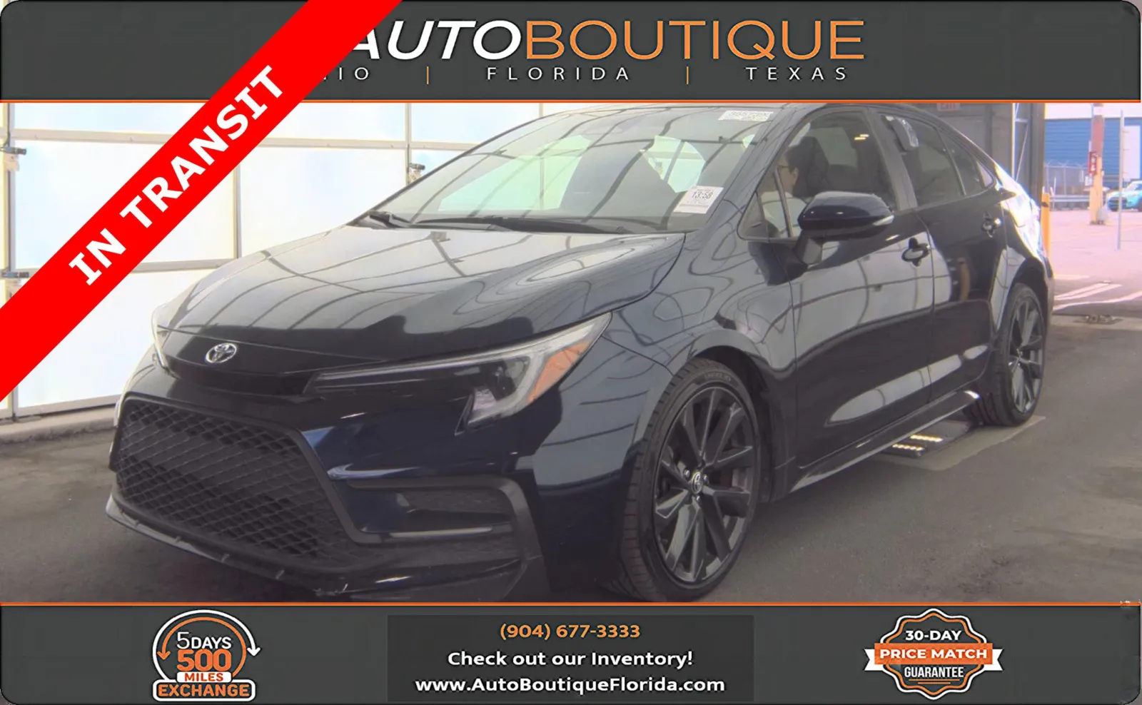 Blue 2023 Toyota Corolla SE for sale in Jacksonville, FL