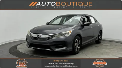 Gray 2016 Honda Accord Sedan LX for sale in Jacksonville, FL