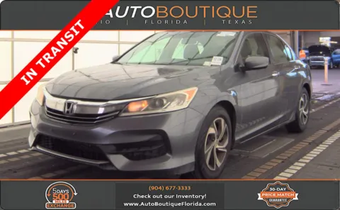 Gray 2016 Honda Accord Sedan LX for sale in Jacksonville, FL