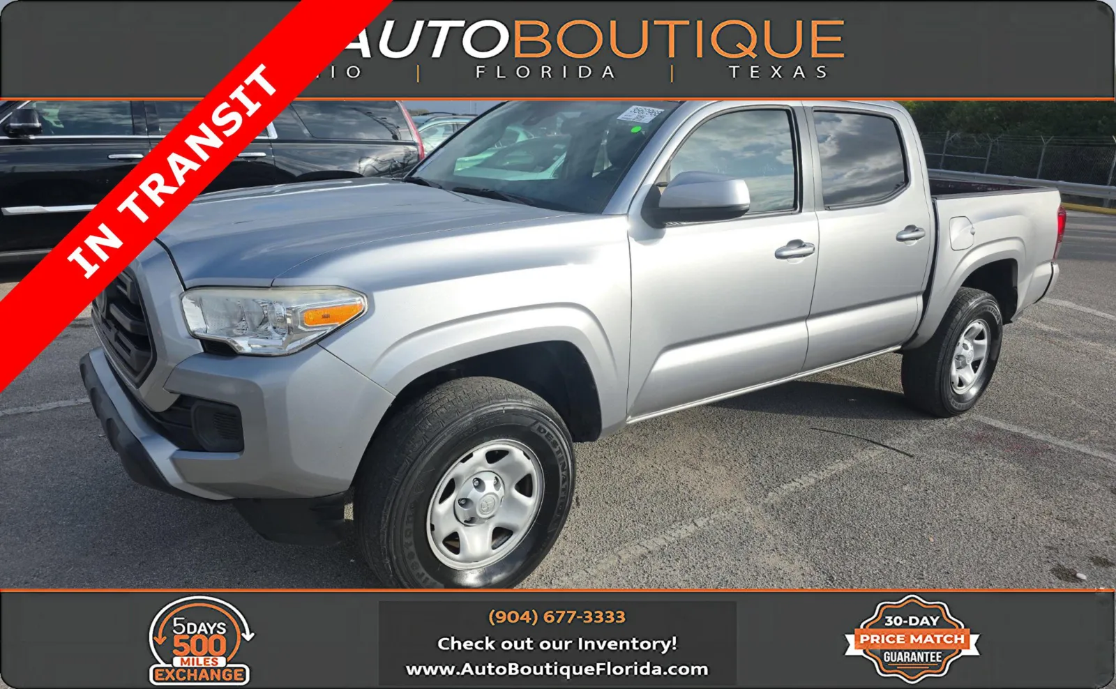 Silver 2019 Toyota Tacoma SR for sale in Jacksonville, FL